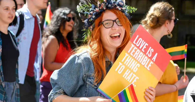 Latvian same-sex couples will now be able to register in civil unions. (Getty)